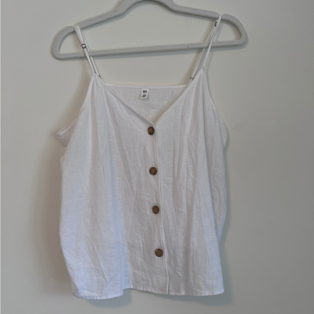 BP Button Up tank top